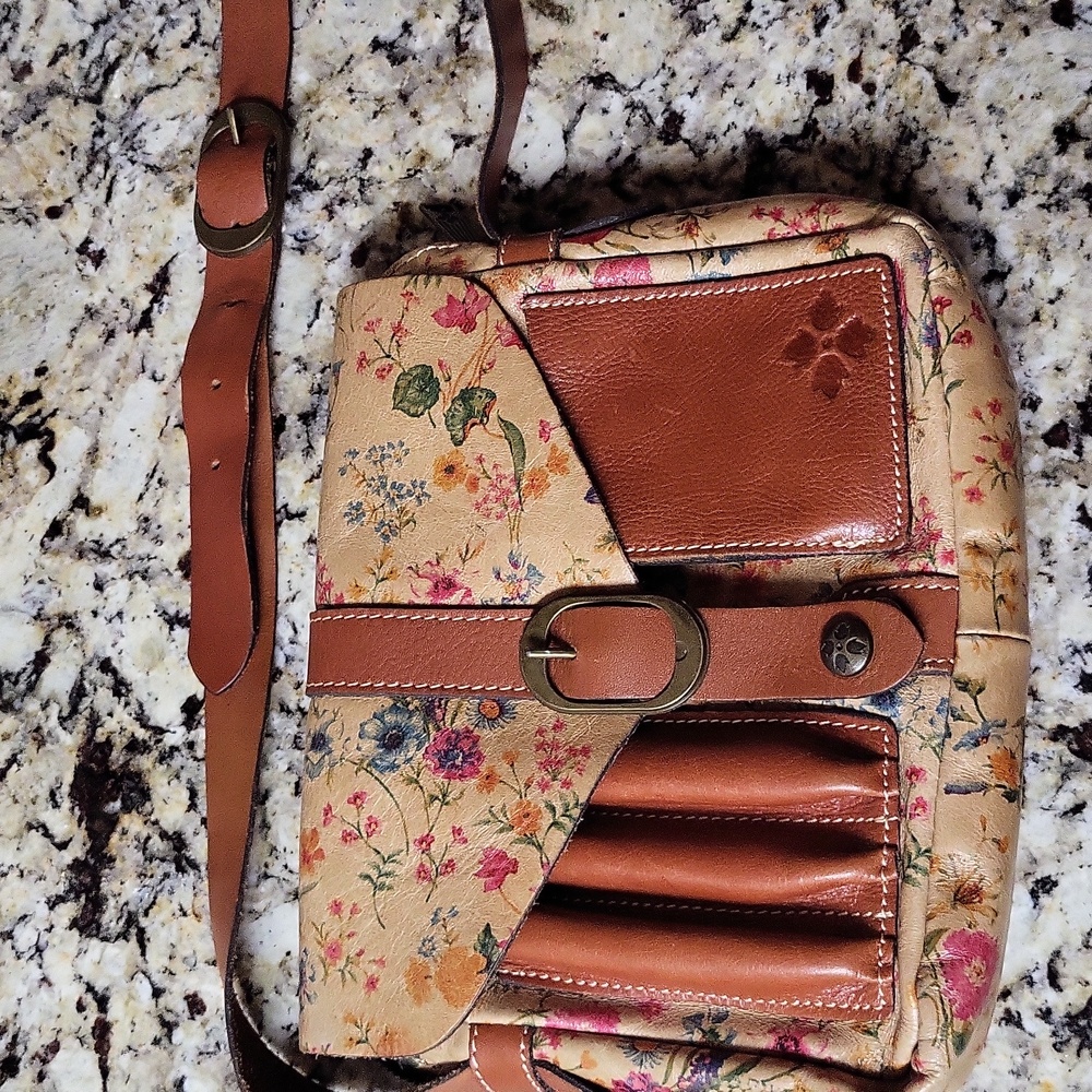 Patricia Nash Prairie Rose Praga Flap Crossbody  - Picture 14 of 16